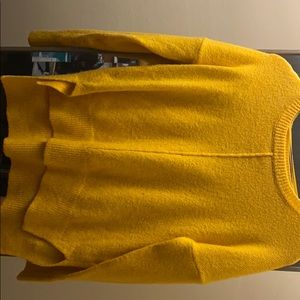 Yellow sweater